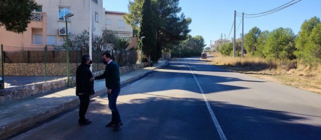 L’Ajuntament de Peníscola millora l’enllumenat del Camí Pebret i treballa en la seua ampliació fins a Font Nova