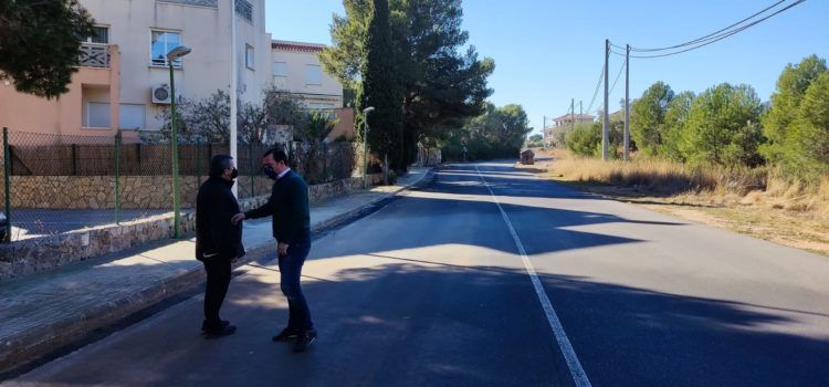 L’Ajuntament de Peníscola millora l’enllumenat del Camí Pebret i treballa en la seua ampliació fins a Font Nova