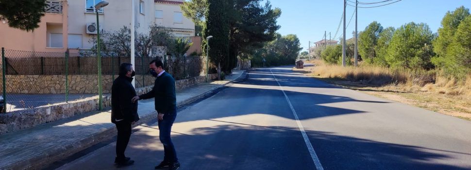 L’Ajuntament de Peníscola millora l’enllumenat del Camí Pebret i treballa en la seua ampliació fins a Font Nova