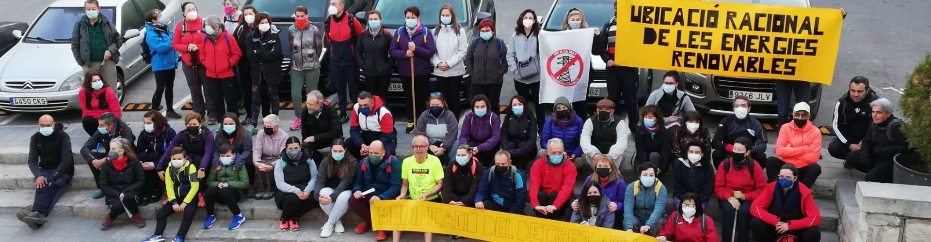 Èxit de la caminada popular a les Coves per mostrar els terrenys afectats pel Magda