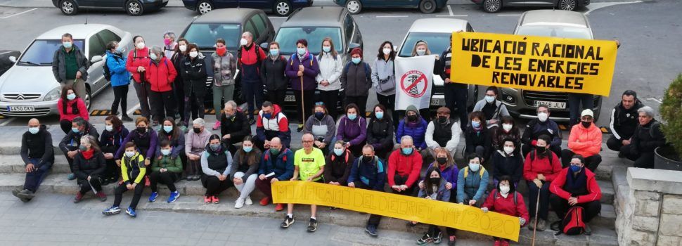 Èxit de la caminada popular a les Coves per mostrar els terrenys afectats pel Magda
