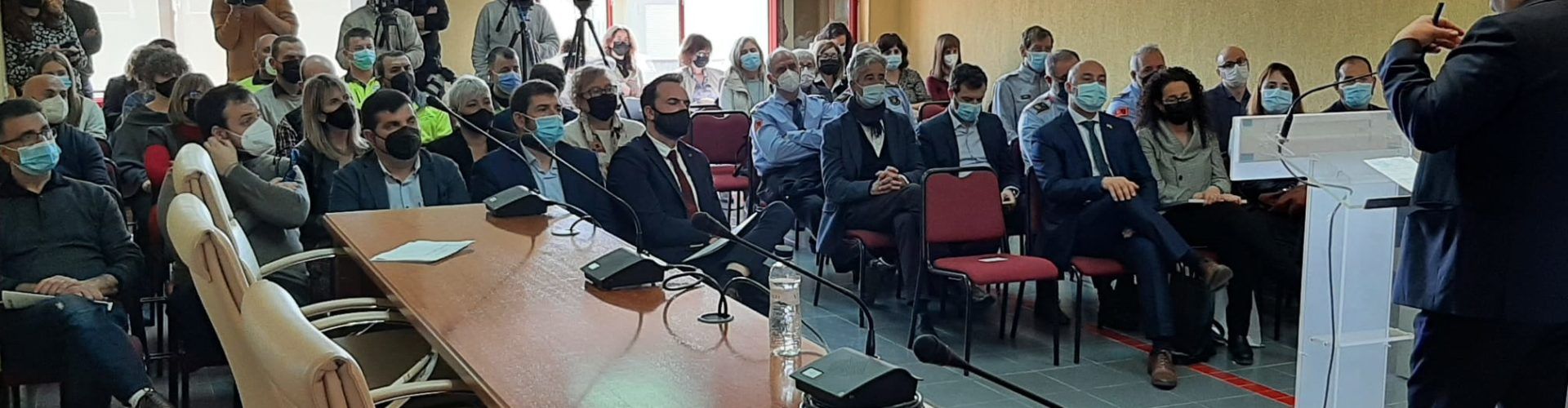 La Generalitat de Catalunya fa un reconeixement a Alcanar en el marc del Dia Europeu del 112
