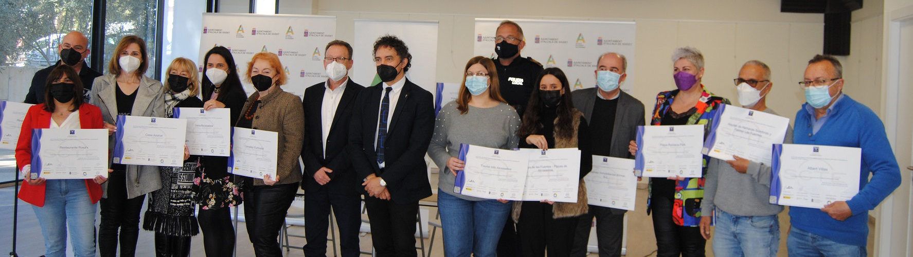19 empreses i serveis municipals d’Alcalà-Alcossebre reben el distintiu SICTED
