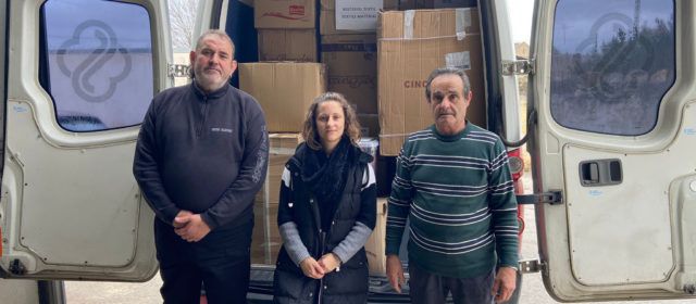 Alcalà-Alcossebre realitza un segon enviament de material humanitari a Ucraïna