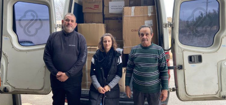 Alcalà-Alcossebre realitza un segon enviament de material humanitari a Ucraïna