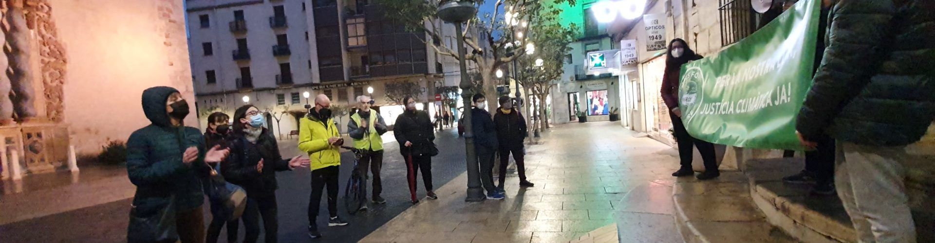 Vídeo i fotos: Nova mobilització de Fridays For Future Vinaròs