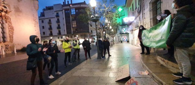 Vídeo i fotos: Nova mobilització de Fridays For Future Vinaròs