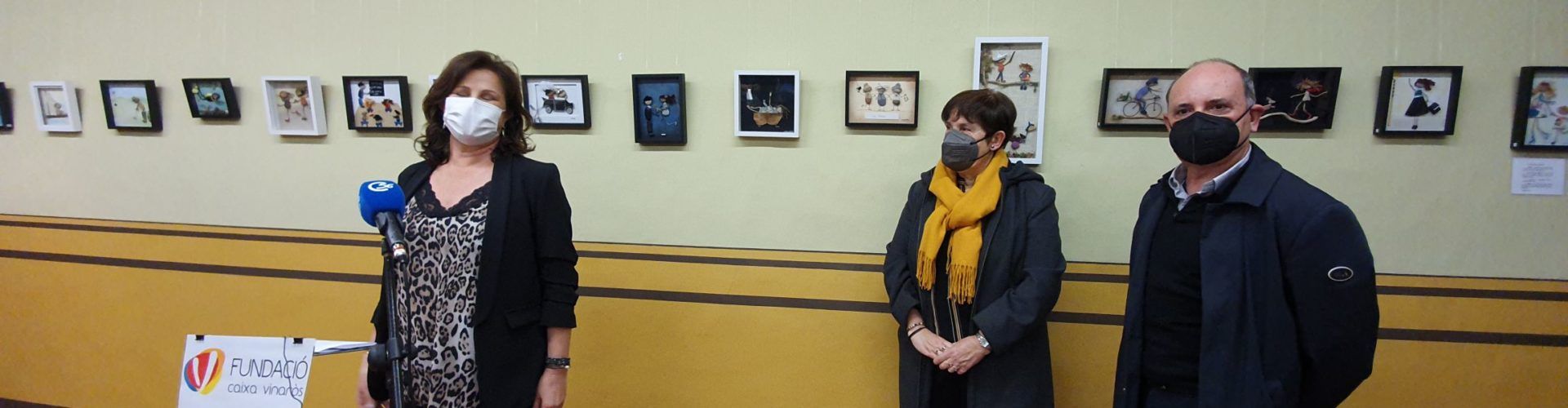 Vídeo i fotos: “El cor de les pedres” de Mariona Ávila a la Fundació Caixa Vinaròs