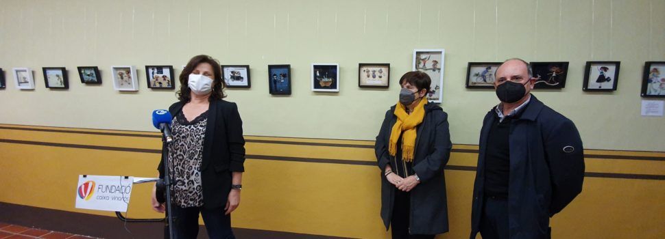 Vídeo i fotos: “El cor de les pedres” de Mariona Ávila a la Fundació Caixa Vinaròs