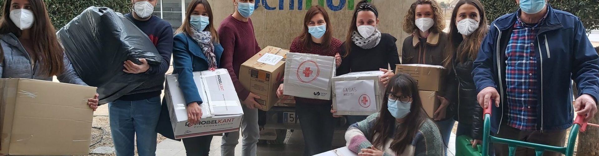 10.000 kg de ayuda para Ucrania parten de Benihort