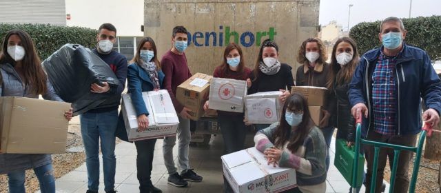 10.000 kg de ayuda para Ucrania parten de Benihort