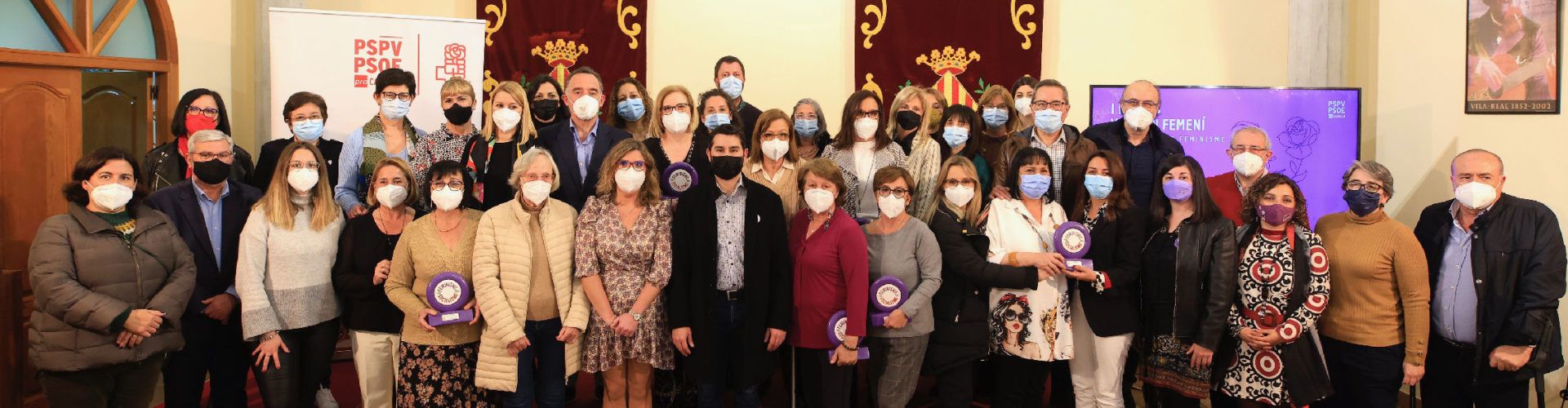 El PSPV-PSOE de la província de Castelló lliura el I Premi ‘Veus en Femení’ al col·lectiu d’infermeres i TCAEs de tota la província i Sagunt