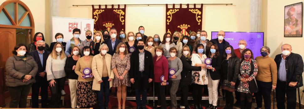 El PSPV-PSOE de la província de Castelló lliura el I Premi ‘Veus en Femení’ al col·lectiu d’infermeres i TCAEs de tota la província i Sagunt