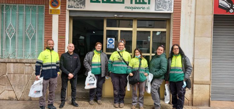 Els alumes del programa Et Formem fan una visita formativa a Lavernia Maquinaria SL