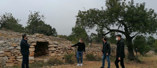 Peníscola avança en la creació de les seues rutes de la pedra en sec amb l’impuls del Pla de Sostenibilitat Turística