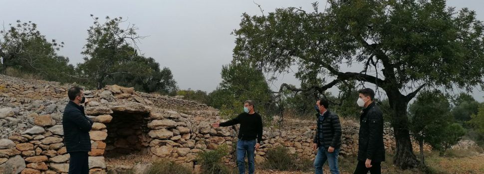 Peníscola avança en la creació de les seues rutes de la pedra en sec amb l’impuls del Pla de Sostenibilitat Turística