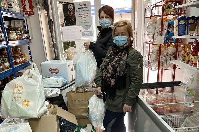 Un convoy desde Vinaròs cargado de ayuda humanitaria para Ucrania