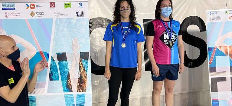 Paula Bretó (Club Natació Benicarló), subcampiona autonòmica de la Categoria +40