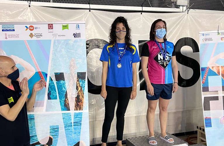 Paula Bretó (Club Natació Benicarló), subcampiona autonòmica de la Categoria +40