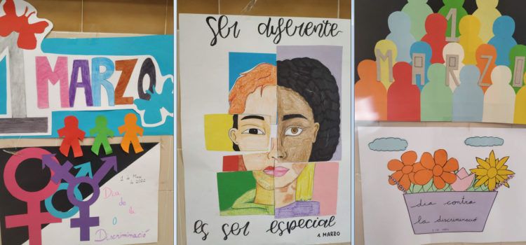 IES Leopoldo Querol: Dia de la Zero Discriminació, Dia de la Dona i solidaritat amb Ucraïna