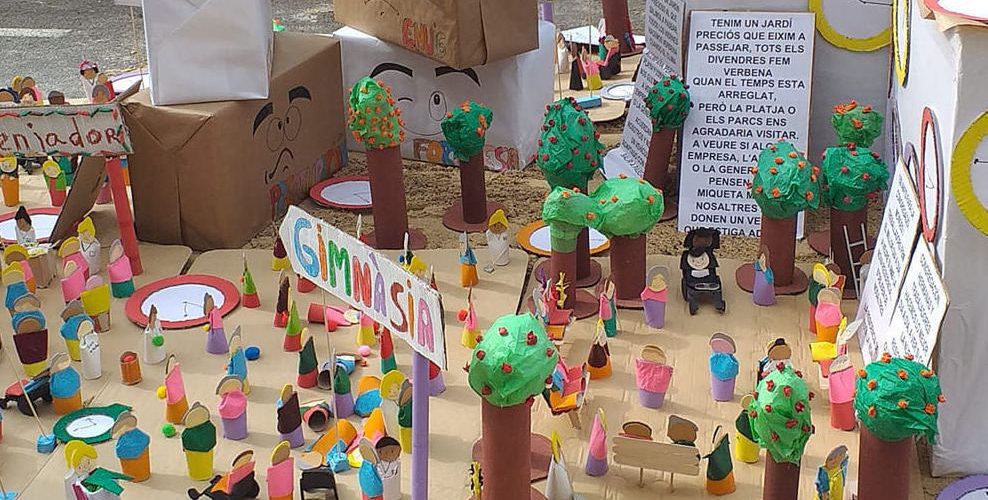 La residencia San Sebastián de Vinaròs, en fallas