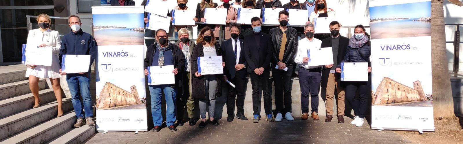 Nou establiments de Vinaròs s’afegeixen al segell de qualitat turística SICTED