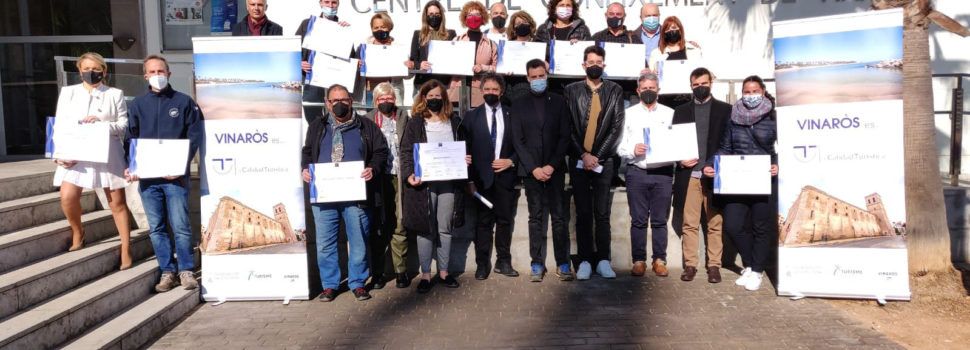 Nou establiments de Vinaròs s’afegeixen al segell de qualitat turística SICTED