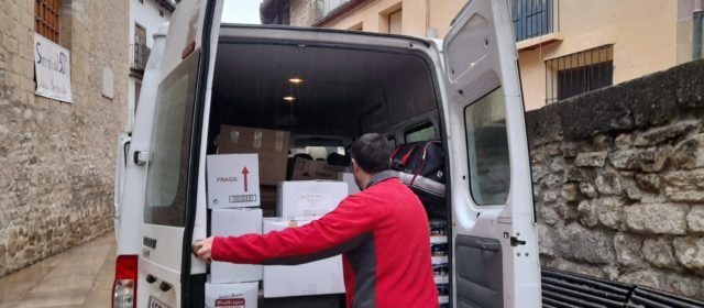 Morella entrega el material per a Ucraïna
