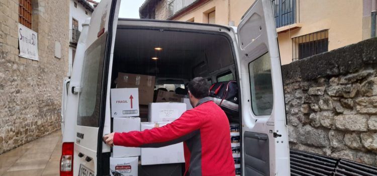 Morella entrega el material per a Ucraïna