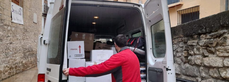 Morella entrega el material per a Ucraïna