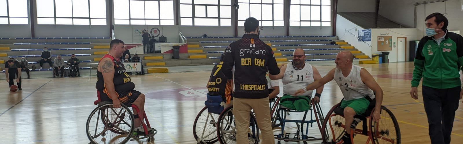 Primer partido oficial en Vinaròs de la Liga Nacional de 2ª División de baloncesto en silla de ruedas