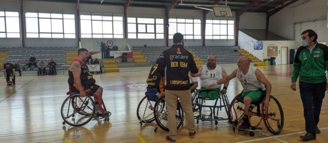 Primer partido oficial en Vinaròs de la Liga Nacional de 2ª División de baloncesto en silla de ruedas