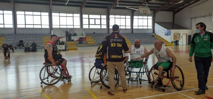 Primer partido oficial en Vinaròs de la Liga Nacional de 2ª División de baloncesto en silla de ruedas