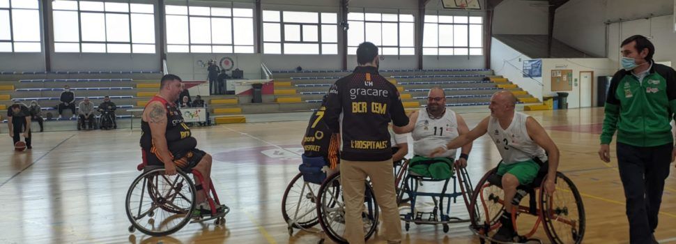 Primer partido oficial en Vinaròs de la Liga Nacional de 2ª División de baloncesto en silla de ruedas