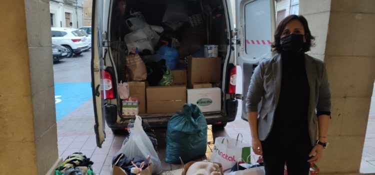 Albocàsser envia un carregament d’ajuda humanitària cap a Ucraïna