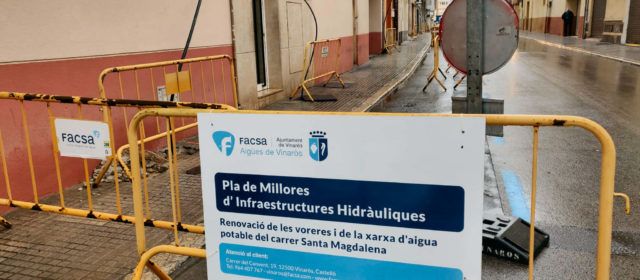 Comencen les obres d’adequació del carrer de Santa Magdalena