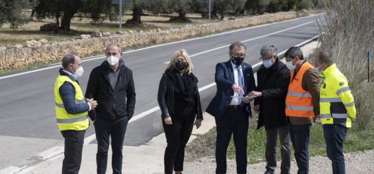 La Diputació de Castelló ha invertit 1,3 milions en l’ampliació i millora de les carreteres de Sant Rafael a Rosell i La Sénia a Torremiró