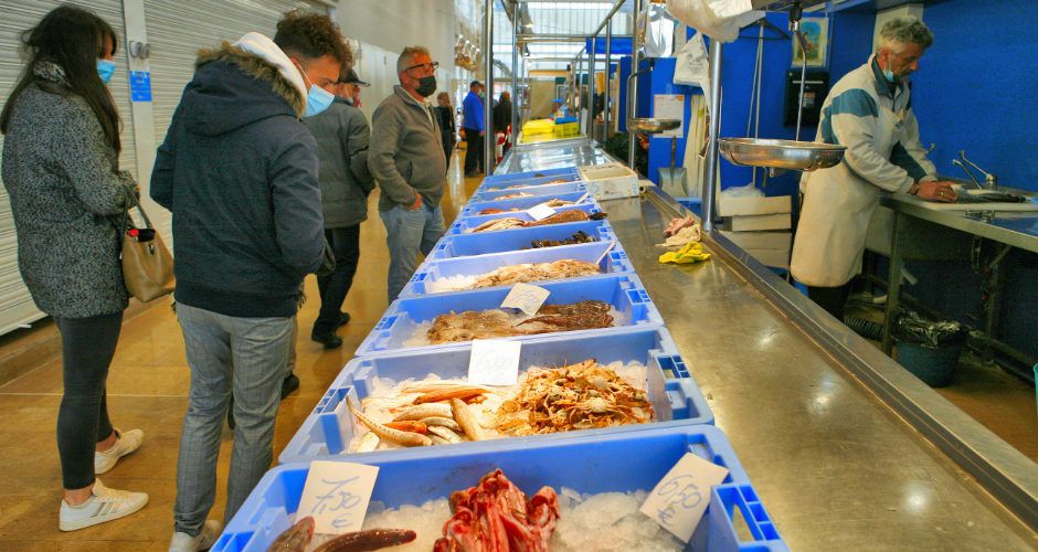 Ben Vist: Mercat de Vinaròs (II), les pescateries