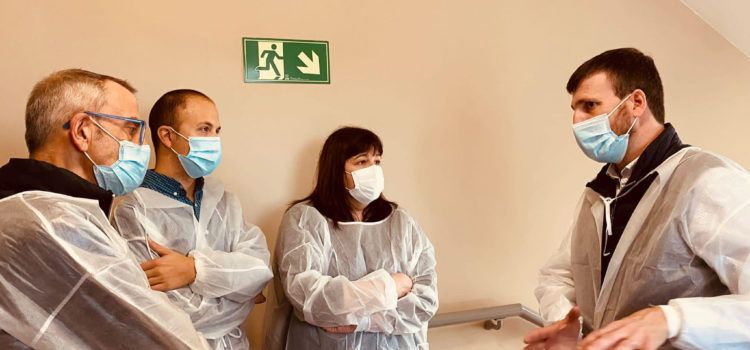 Visita a la residència municipal i a la Fundació Ulldecona del director dels serveis territorials de Drets Socials