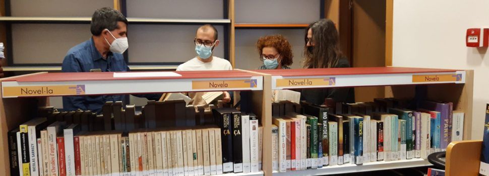 La Biblioteca Manel Garcia Grau es prepara per al trasllat a les noves instal·lacions