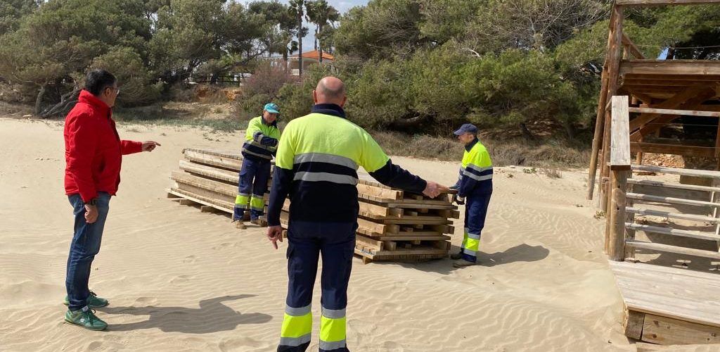 L’Ajuntament d’Alcalà-Alcossebre condiciona les platges i disposa el servei de salvament i socorrisme per a la Setmana Santa
