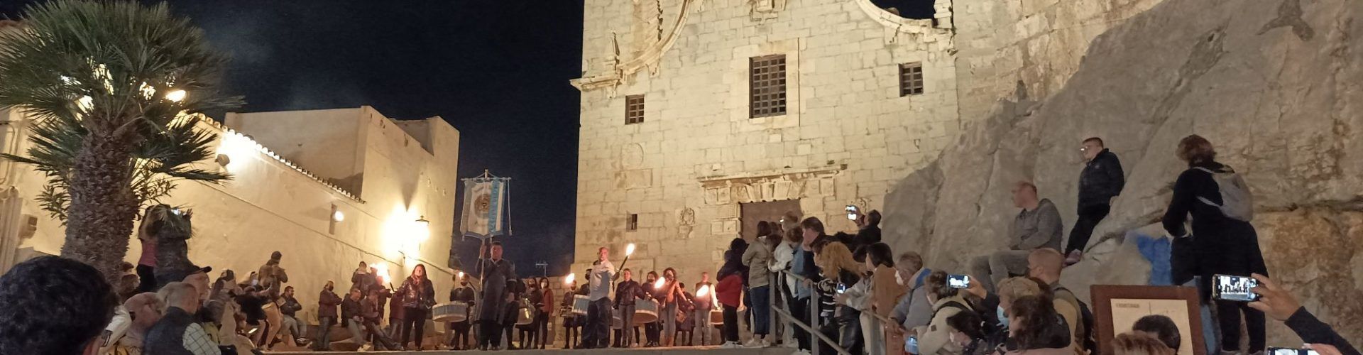 Peñíscola vive la vigilia pascual con “Sones de Pasión” a cargo de la Associació de Bombos i Tabals