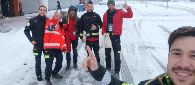 Fotos: bombers ajudant els ucraïnesos a Polònia