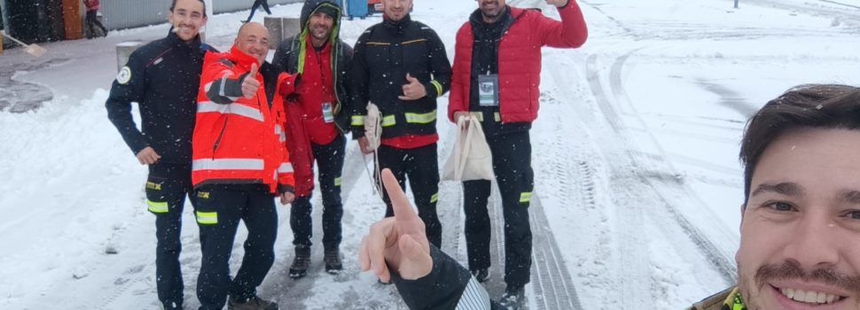 Fotos: bombers ajudant els ucraïnesos a Polònia