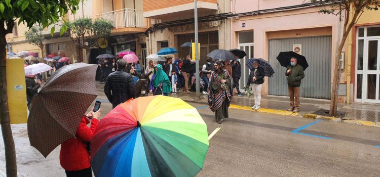 Vídeos: Setmana Santa 2022, Vinaròs, processó de la burreta