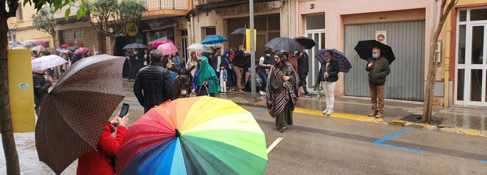 Vídeos: Setmana Santa 2022, Vinaròs, processó de la burreta
