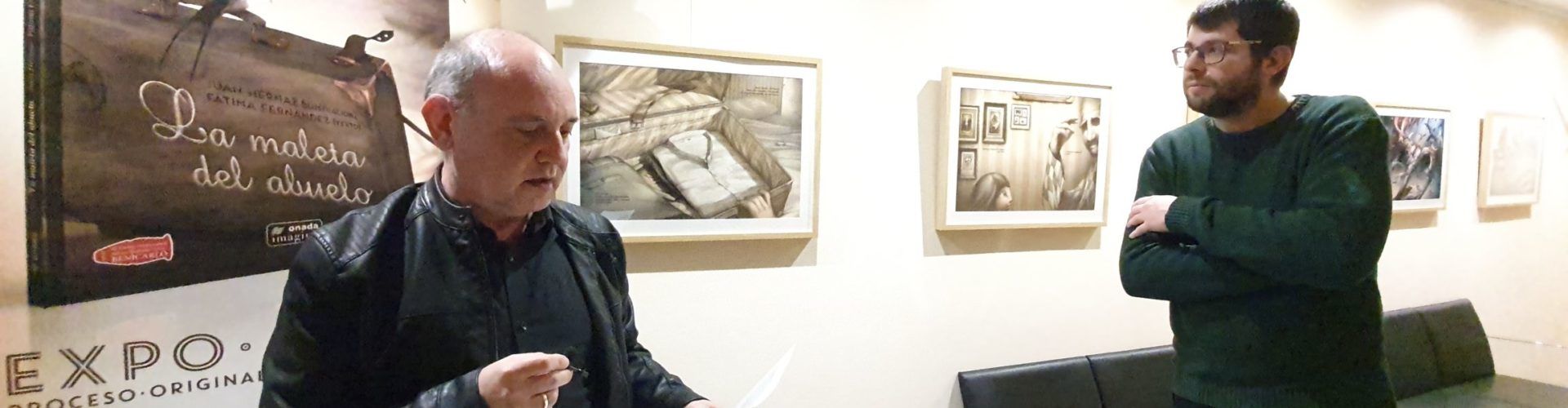 Vídeo i fotos: Exposició “La maleta de l’avi” a la biblioteca de Vinaròs