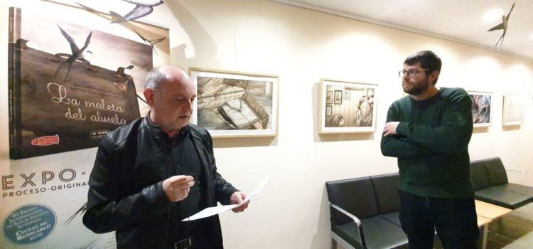 Vídeo i fotos: Exposició “La maleta de l’avi” a la biblioteca de Vinaròs