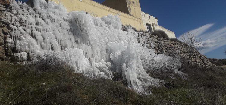 Fotos: el gel de Castell de Cabres