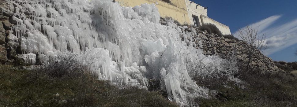 Fotos: el gel de Castell de Cabres